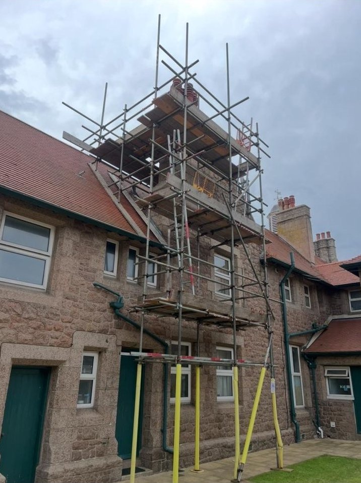 Granite chimney stack